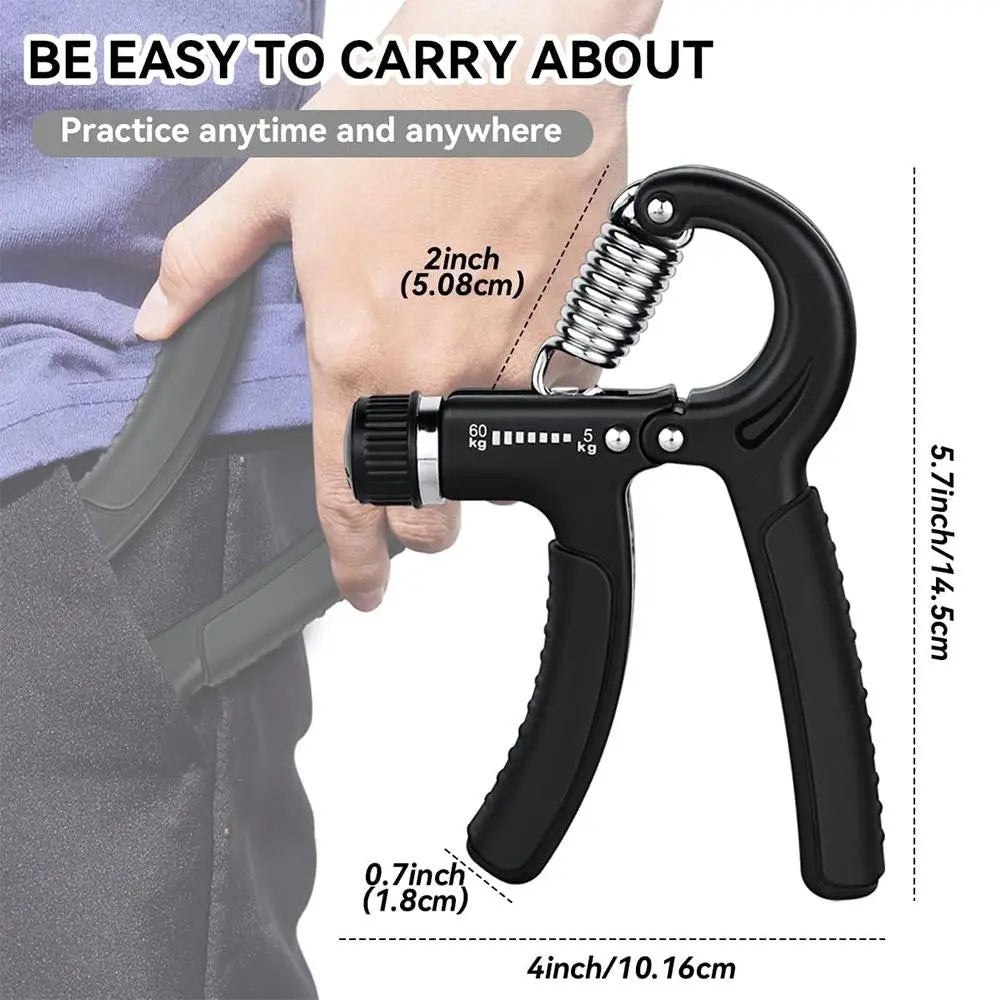 Workout Hand Gripper, 11Lbs-132Lbs Hand Grip Exerciser, Hand Squeezers for Strength, Exercise Hand Grip Strengthener, Workout Equipment, Home Gym Equipment, Valentine'S Day Gift